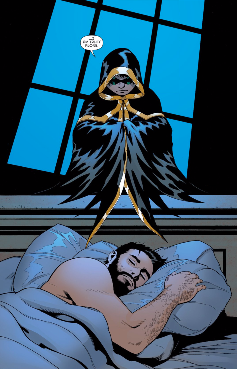 Illustration for article titled Batman’s Heartbroken Son Visits a Bruce Wayne Who Doesn’t Remember Him